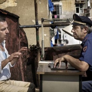 Gianfelice Imparato con Gianni Ferreri nel film Into Paradiso (2010)