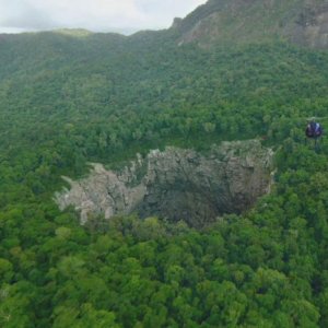 Una spettacolare immagine tratta dal film Sanctum 3D