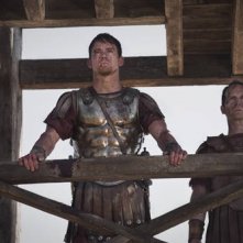 Channing Tatum e Denis O'Hare in una scena del film The Eagle