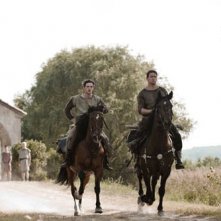 Jamie Bell e Channing Tatum in una scena del film The Eagle of the Ninth