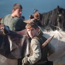 Jamie Bell in una scena del film The Eagle of the Ninth