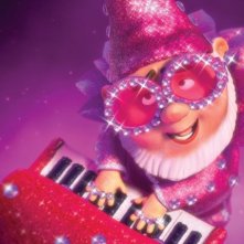 Una scena del film Gnomeo & Juliet col piccolo Paris