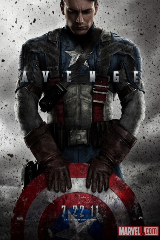 Nuovo Poster Di Captain America Il Primo Vendicatore 192635