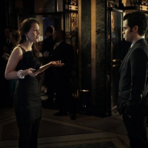 Leighton Meester discute con Penn Badgley nell'episodio Damien Darko di Gossip Girl