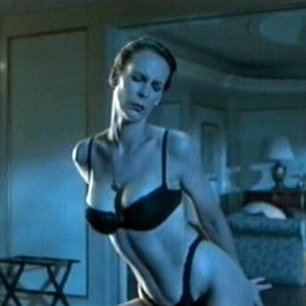 Jamie Lee Curtis nella scena dello strip nel film True Lies