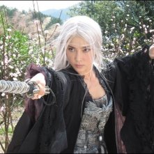 Li Bingbing in una scena del film The Forbidden Kingdom
