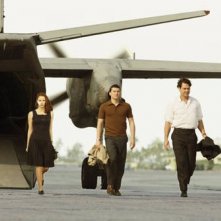 Jessica Chastain, Sam Worthington e Marton Csokas nel film Il debito