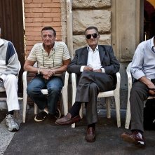 Gianni Di Gregorio in una sequenza del film Gianni e le donne