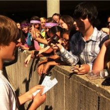 Justin Bieber acclamato dai fan in Justin Bieber: Never Say Never