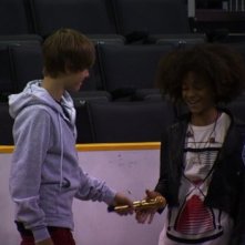 Justin Bieber con Jaden Smith in Justin Bieber: Never Say Never