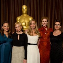 Le Candidate All Oscar Per La Migliore Attrice Natalie Portman Michelle Williams Jennifer Lawrence N 192874