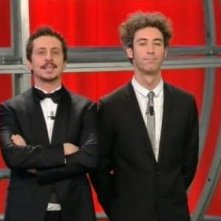 Luca e Paolo in un'immagine di Sanremo 2011