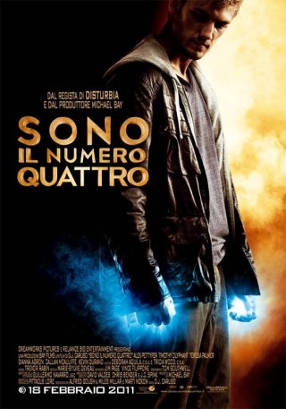 Poster italiano per il film I Am Number Four