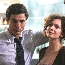 Alessandro Gassman e Ksenia Rappoport in una scena de Il padre e lo straniero