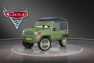 Cars 2 - Miles Axlerod