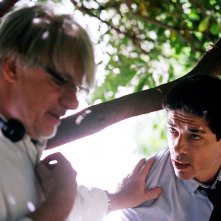 Ricky Tognazzi e Alessandro Gassman sul set de Il padre e lo straniero