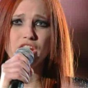 Una foto di Nathalie Giannitrapani da Sanremo 2011