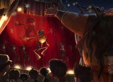 Pinocchio Nel Teatro Dei Burattini Nella Pellicola Di Animazione Diretta Da Enzo D Alo 193681