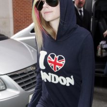 Avril Lavigne nel centro di Londra