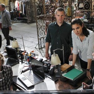 La squadra in una scena dell'episodio Empty Quiver di NCIS: Los Angeles