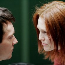 Julianne Moore e Jonathan Rhys Meyers, protagonisti del film Shelter