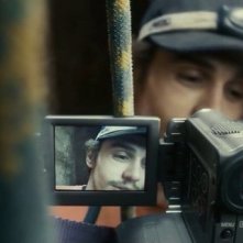 James Franco in un momento del film 127 Hours