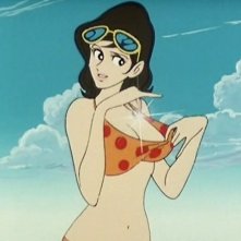 Una sequenza sexy de Le nuove avventure di Lupin III