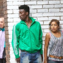 Matt Cross, Antonia Thomas e Nathan Stewart-Jarrett nella stagione 2 di Misfits
