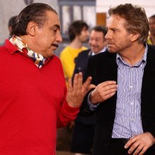 Nino Frassica e Giulio Scarpati in una scena di Cugino e Cugino