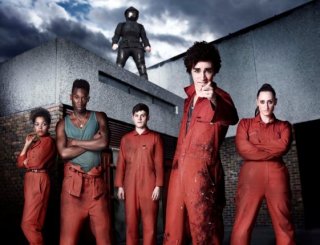 Una foto di gruppo dalla stagione 2 di Misfits