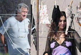 Robert De Niro e Monica Bellucci in una sequenza del film Manuale d'Amore 3