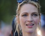 Uma Thurman e Jessica Biel a lezione di calcio con Muccino