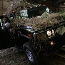 Un'immagine dal set del film film Holy Water