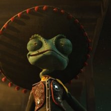 Il camaleonte più veloce del west in Rango