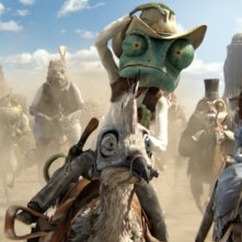 Una scena d'azione dal film Rango