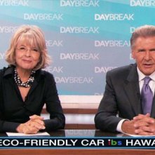 Diane Keaton in coppia con Harrison Ford nel film Morning Glory