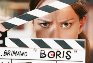 Caterina Guzzanti in Boris il film