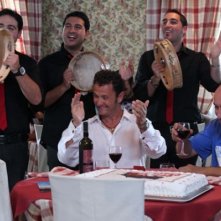 Enzo Salvi e Maurizio Battista nella commedia Una cella in due