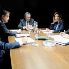 Toni Servillo con Remo Girone in una scena del film Il gioiellino