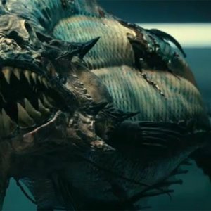 Un'immagine delle creture mostruose del film Piranha 3D