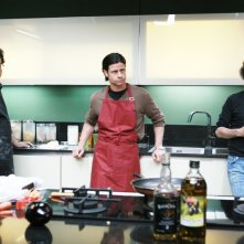 Valerio Aprea, Andrea Sartoretti e Massimo De Lorenzo, gli sceneggiatori scemi di Boris il film