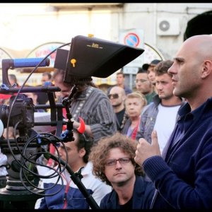 Salvatore Scarico sul set di Irreality