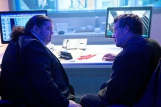 Jorge Garcia con John Noble nell'episodio Os di Fringe