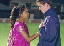 Una scena del film Sognando Beckham