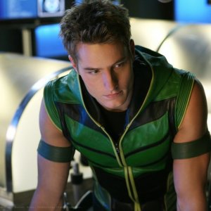 Freccia Verde (Justin Hartley) nell'episodio Collateral di Smallville