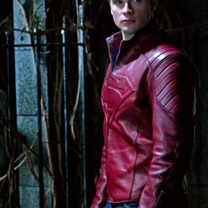Una scena dell'episodio Masquerade di Smallville con Tom Welling