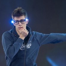 Denny Lodi, ballerino vincitore della decima edizione di Amici durante una puntata del programma