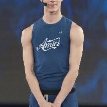 Denny Lodi, ballerino vincitore della decima edizione di Amici durante una puntata dello show