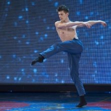 Denny Lodi durante una performance nel programma Amici