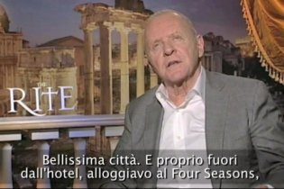 Il rito - Intervista Anthony Hopkins 1